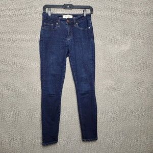 GAP Women's Navy Blue Denim Skinny Jeans Size 25
